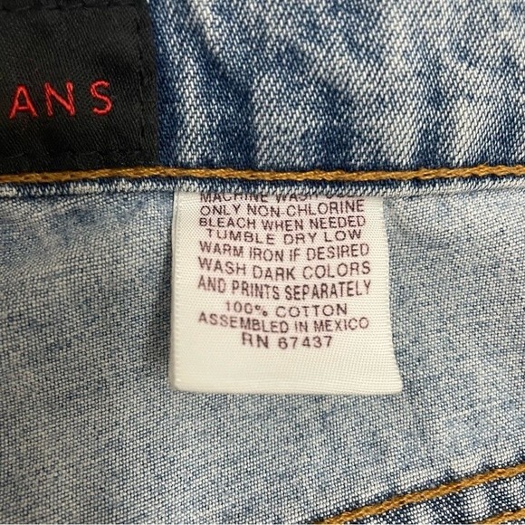 Vintage Todd Oldham Y2K Relaxed Fit Light Wash Straight Leg Jeans Womens Size 31 - Picture 10 of 13